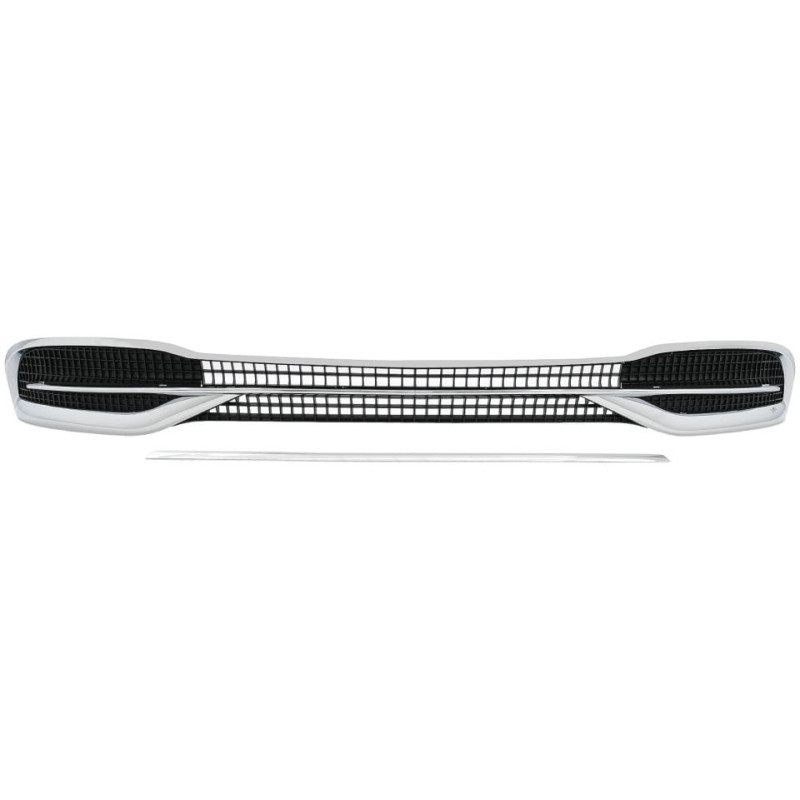 Accesorii Bara Fata compatibil cu Mercedes S-Class W222 Facelift Sedan 13-20 Chrome M-Design ATA2335