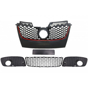 Accesorii Grile compatibil cu Bara fata GTI Look VW Golf 5 03-08 ATA2337