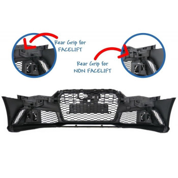 Bara Fata compatibil cu AUDI A6 4G RS6 Design Facelift 15-18 Cu Grile ATA2357