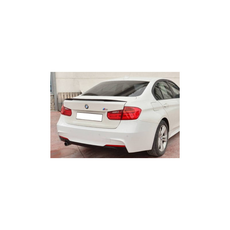 Eleron portbagaj compatibil cu BMW seria 3 F30 2012-2018 M-Performance Design negru lucios ATA2310