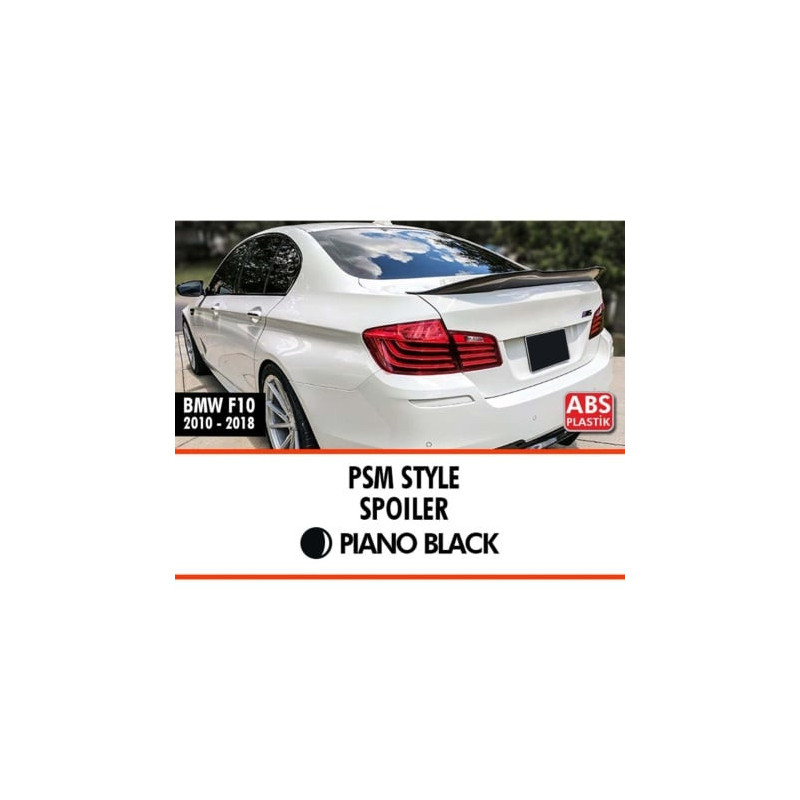Eleron portbagaj compatibil cu BMW seria 5 F10 2010-2017 PSM design negru lucios ATA2317