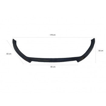 Prelungire bara fata compatibila VW GOLF 7 VII 12-17, negru lucios ATA2565