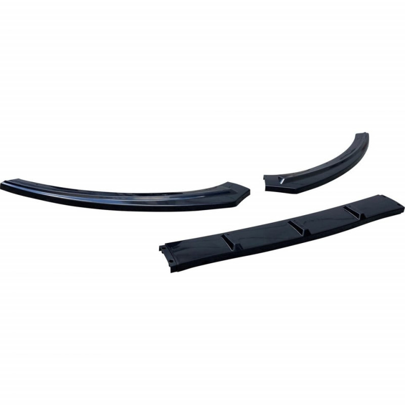 Prelungire bara fata compatibila VW SCIROCCO 08-17, negru lucios, 3 piese ATA2568
