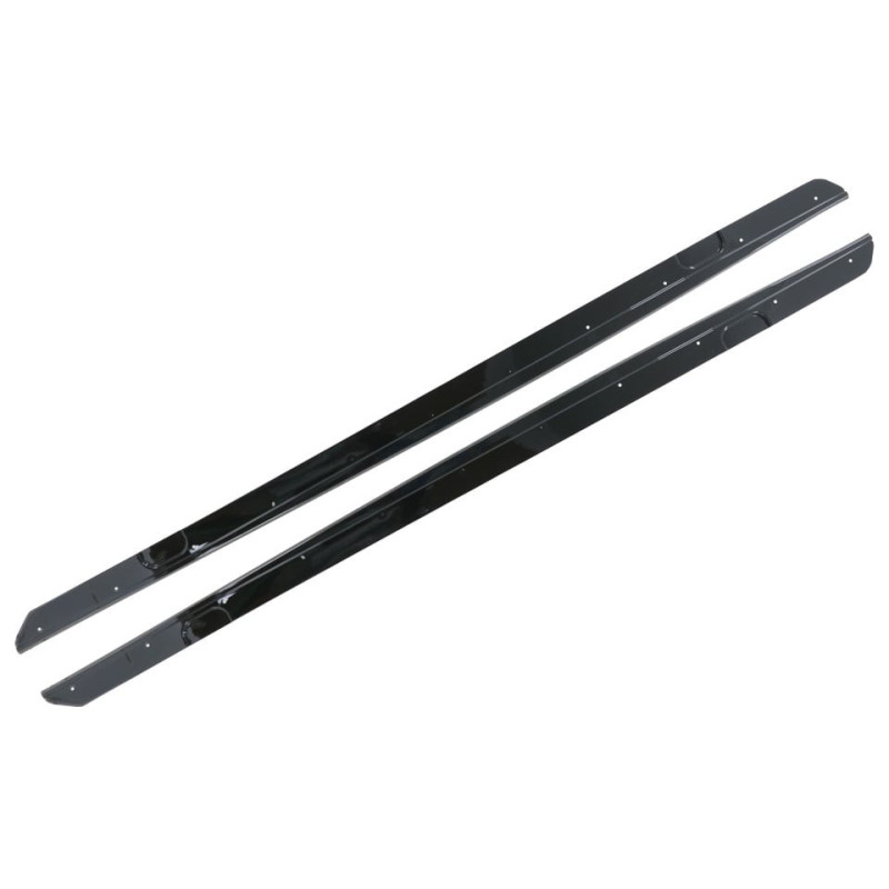 Extensii Praguri Laterale compatibil cu BMW Seria 2 F22 F23 Coupe Convertible 2014+ M-Performance Look Negru Lucios ATA2599