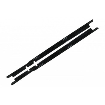 Extensii Praguri Laterale compatibil cu Seat Leon Mk4 2020+ Negru Lucios ATA2605