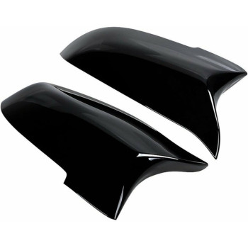 Capace oglinda compatibile cu BMW seria 5 F10 14-17, Seria 7 F01 13-15, seria 6 14-18, Negru lucios M-Design ATA2682