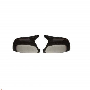 Capace oglinda Batman Style  compatibile cu VW AMAROK 10-22, VW T5 FL 10-15, VW T6 15-20 Negru lucios