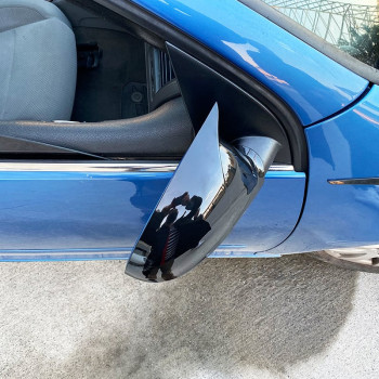 Capace oglinda Batman Style compatibile cu VW Golf 5 V 03-08 Negru lucios |Auto Tuning Alin