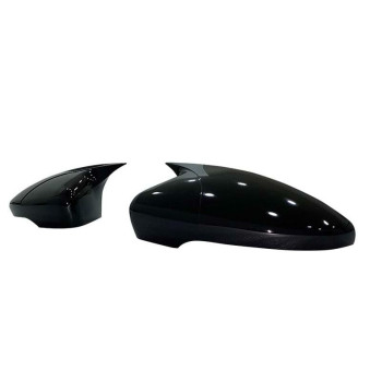 Capace oglinda Batman Style compatibile cu VW Passat B7 2008-2017 Negru lucios |Auto Tuning Alin