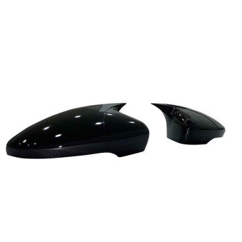 Capace oglinda Batman Style compatibile cu VW Passat B7 2008-2017 Negru lucios |Auto Tuning Alin