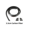Eleron auto universal din cauciuc tip M Carbon Design lungime 150 cm x 3.5 cm latime cu capete din plastic ATA2734