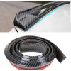 Eleron auto universal din cauciuc tip M Carbon Design lungime 150 cm x 3.5 cm latime cu capete din plastic ATA2735