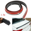Eleron auto universal din cauciuc tip M negru lungime 150 cm x 3 cm latime cu capete din plastic ATA2736