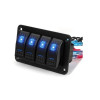 Panou cu 4 butoane auto, cu LED, ON-OFF universal 12-24V ATA02121