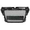 Grila Centrala compatibil cu AUDI A3 8P Facelift 2007-2012 RS Design Negru Lucios ATA3020