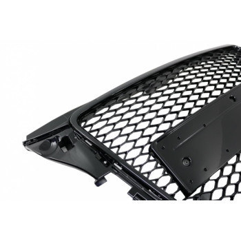 Grila Centrala compatibil cu AUDI A3 8P Facelift 2007-2012 RS Design Negru Lucios ATA3020