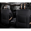 Set 2 huse scaune auto pentru fata, piele ecologica, maro ATA3106