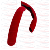 Ornamente volan alcantara rosii ATA3113