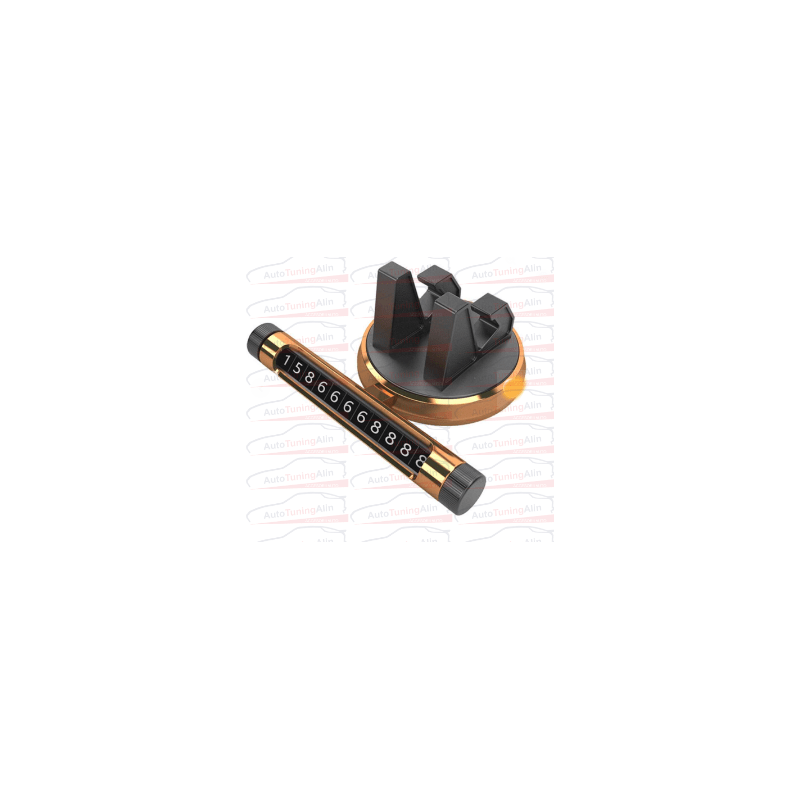 Suport numar telefon universal argintiu ATA3154