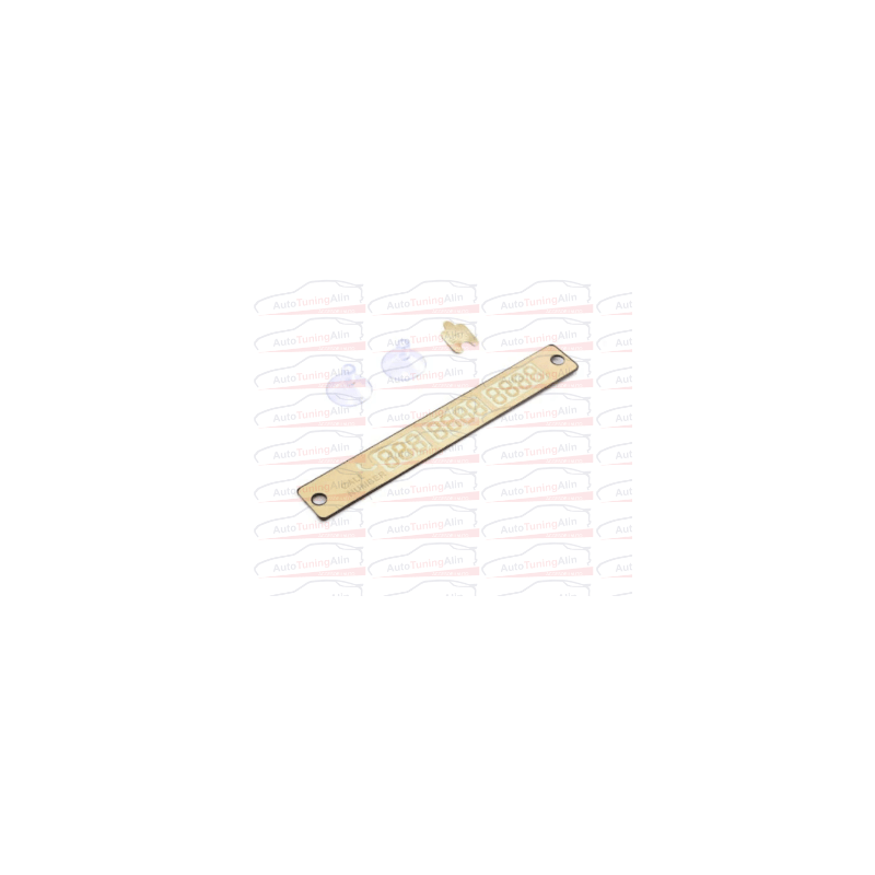 Placa numar telefon fosforescent ATA3155