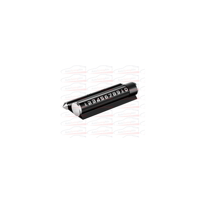 Suport numar de telefon negru ATA3158
