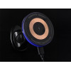 Suport magnetic pentru telefon, prindere in grila aer, cu incarcator inductiv de 15W + cablu USB  USB-C 100 cm ATA3165