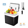 Geanta frigorifica electrica multifunctionala cu functie de incalzire pentru rulota auto, 24L, 12V/220V ATA3244