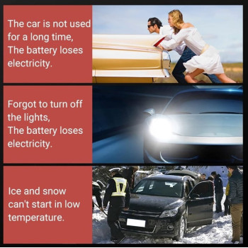 Baterie externa, Starter auto, demaror, incarcator de baterie 1000A, 12V, 10.000mAh ATA3248