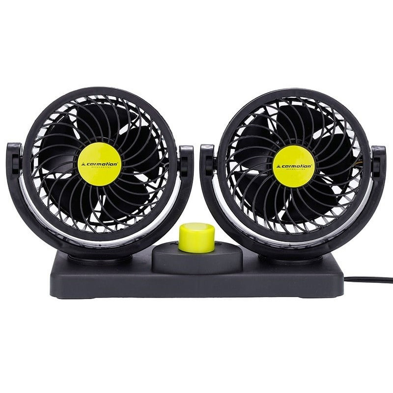Ventilator auto dublu, rotativ, 24V, 8W, diametru 2 x 10 cm ATA3281