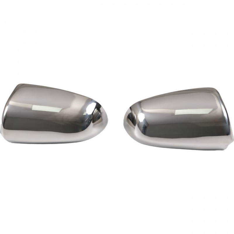 Capace cromate de oglinda compatibil AUDI A4 B6 B7 2001-2008, A6 C6 2004-2008, A3 8P 2003-2008, inox ATA3335