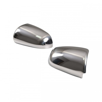 Capace cromate de oglinda compatibil AUDI A4 B6 B7 2001-2008, A6 C6 2004-2008, A3 8P 2003-2008, inox ATA3335