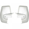 Capace cromate de oglinda compatibil FORD CUSTOM 2012+, FORD TRANSIT CUSTOM 2012+, plastic ABS ATA3344