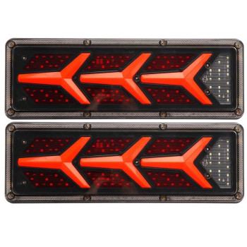 Set 2 lampi led cu neon si semnalizare dinamica 24v ATA01374