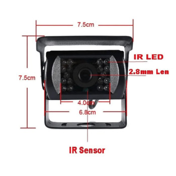 Kit camera mers inapoi pentru camion cu display 7inch 12-24V ATA02163