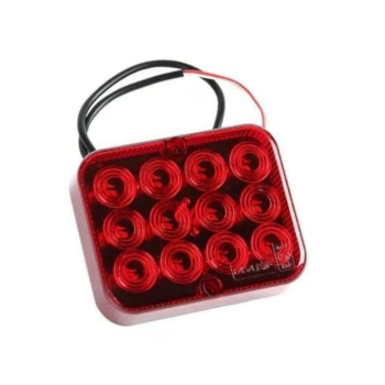 Led Lampa de ceata spate auxiliara stop rosu . 12V, E11 ATA01356