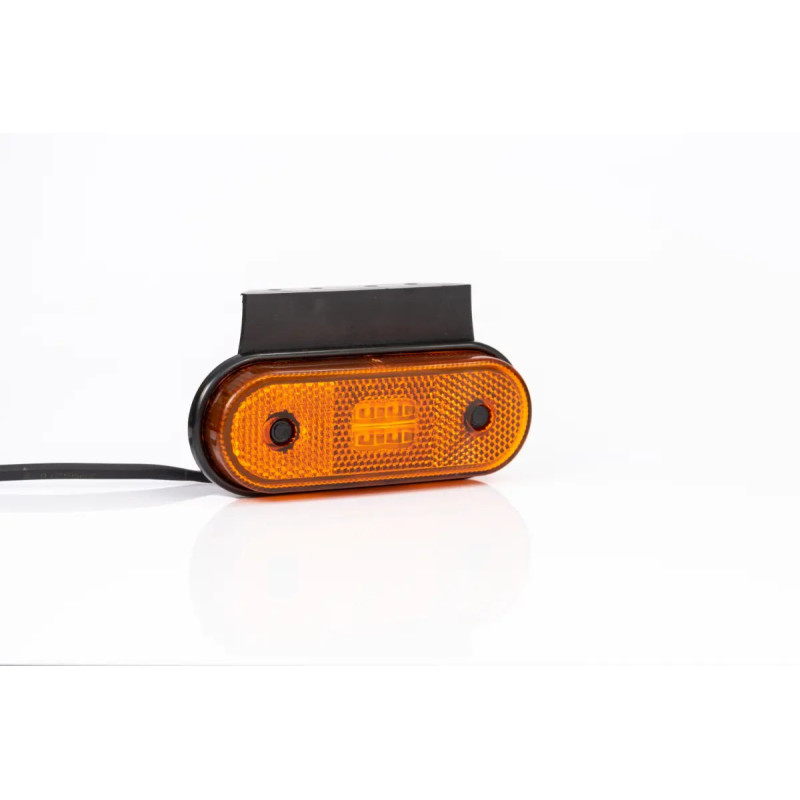 Lampa de gabarit LED 12-36V, galbenă cu reflector și suport unghiular cu cadru FT-020 ATA233577