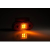 Lampa de gabarit LED 12-36V, galbenă cu reflector și suport unghiular cu cadru FT-020 ATA233577