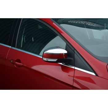 Capace cromate de oglinda compatibil Ford Focus II Facelift 2008-2012 ATA3381