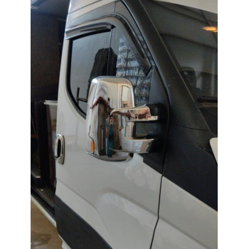 Capace cromate de oglinda compatibil IVECO DAILY 2014+, plastic ABS ATA3397