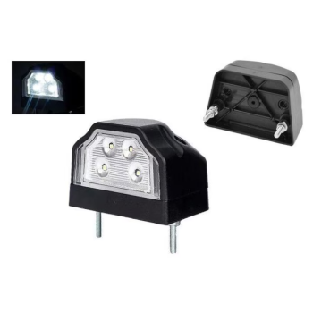 Lampa numar inmatriculare, 96×64, 4 LED-uri, neagra FT-031 Fristom ATA00352