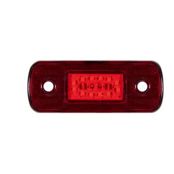 Lampa gabarit ovala cu 12 LED rosu ATA01474