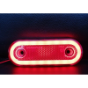 Lampa Gabarit, Contur Iluminat, 20LED-uri, Rosu, E-Mark, Neon Glow, 12-24V ATA01468