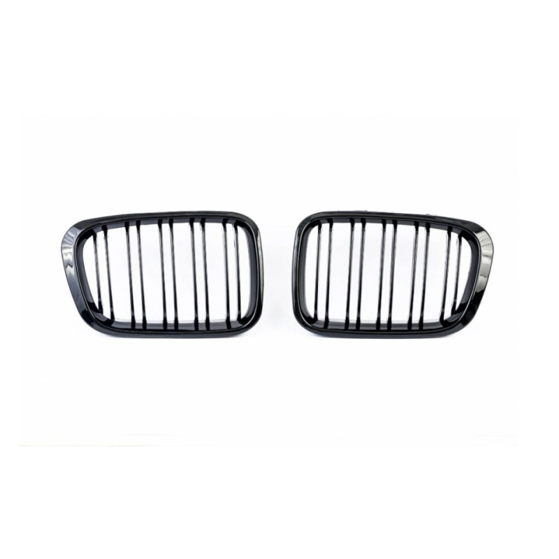 Grile Centrale compatibil cu BMW Seria 3 E46 4 USI 1998-2001 Non-Facelift Negru Lucios M Design