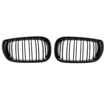 Grile Centrale compatibil cu BMW Seria 3 E46 4 USI 2001-2004 (Facelift) Negru Lucios M Design |Auto Tuning Alin