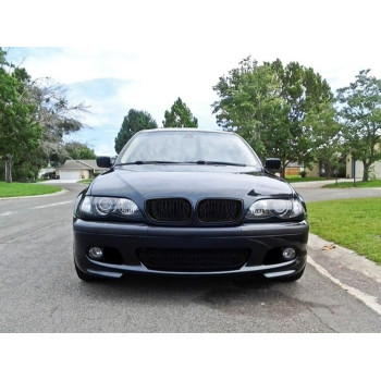 Grile Centrale compatibil cu BMW Seria 3 E46 4 USI 2001-2004 (Facelift) Negru Lucios M Design |Auto Tuning Alin