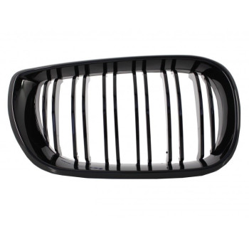 Grile Centrale compatibil cu BMW Seria 3 E46 4 USI 2001-2004 (Facelift) Negru Lucios M Design |Auto Tuning Alin