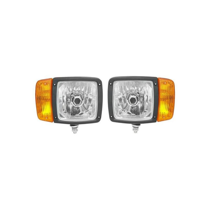 Proiector (far) cu halogen H4 cu semnalizare si pozitie 12-24V ATA02077