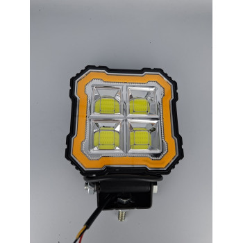 Proiector  112x112x33mm, LED, 10-48V, 3000lm, flood