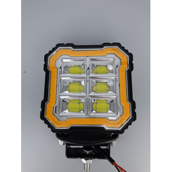 Proiector  112x112x33mm, LED, 10-48V, 3600lm, flood