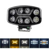 Proiector Led universal 12v-24v 90w lumina Alba galbena camion